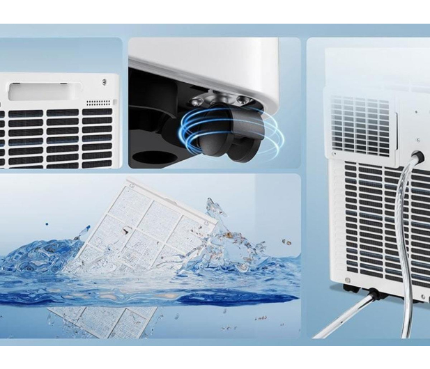 Euhomy Klimatyzator przenośny PAC003 9000 BTU 3w1 - 1524752 - zdjęcie 7